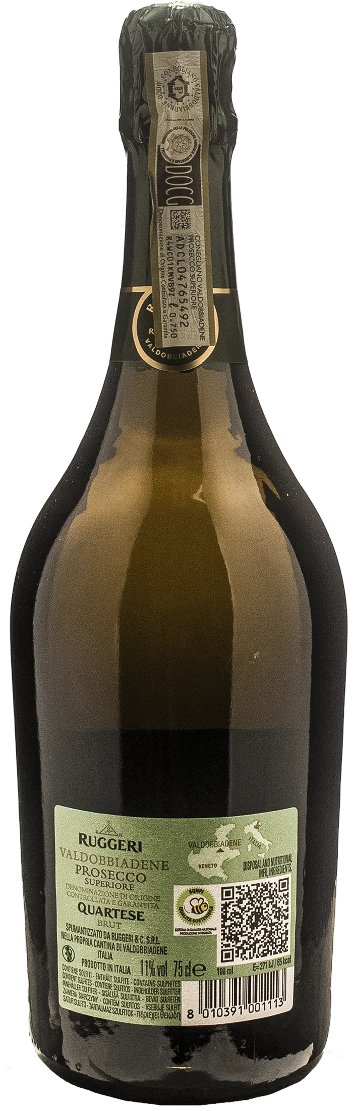 Ruggeri Valdobbiadene Prosecco Superiore Quartese Brut