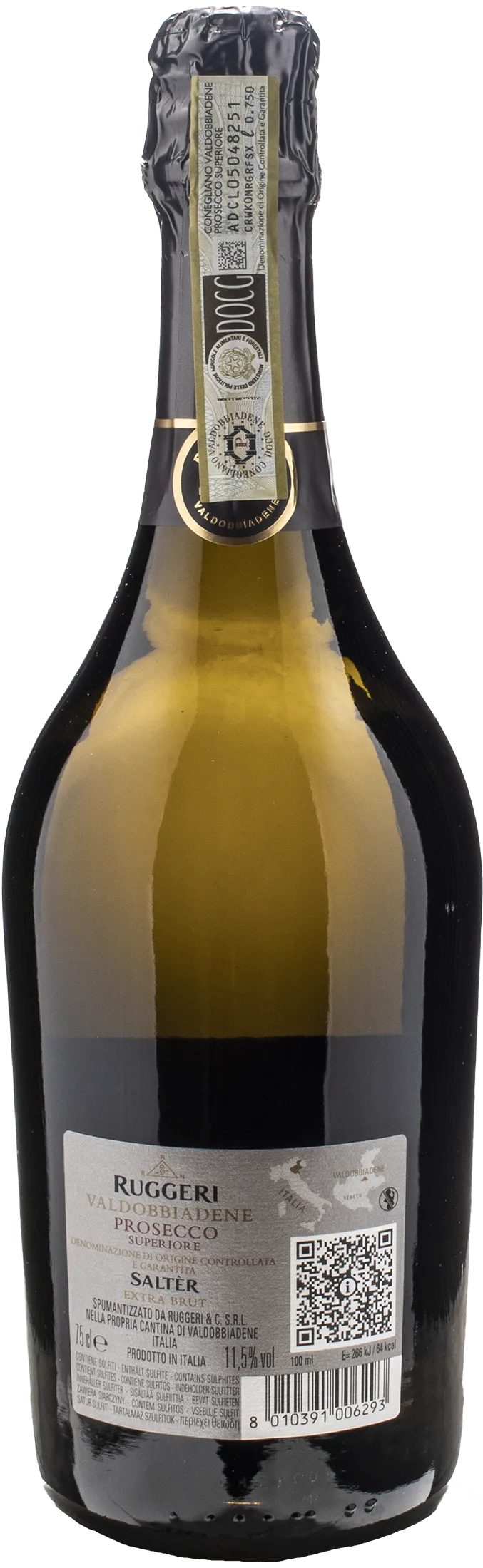 Ruggeri Valdobbiadene Prosecco Superiore Salter Extra Brut