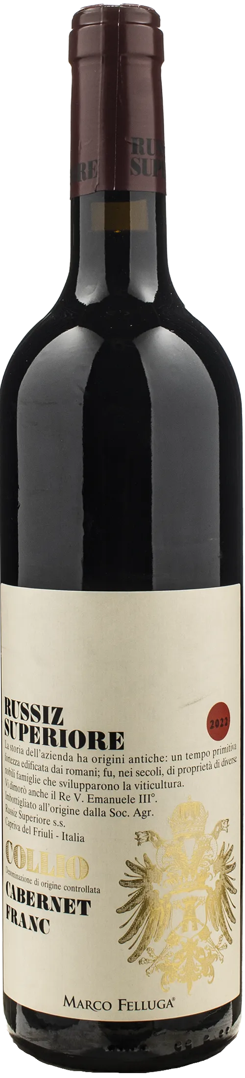 Russiz Superiore Collio Cabernet Franc 2022