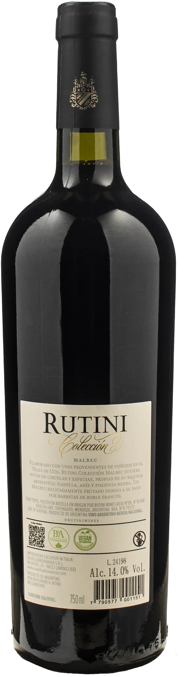 Rutini Malbec 2022