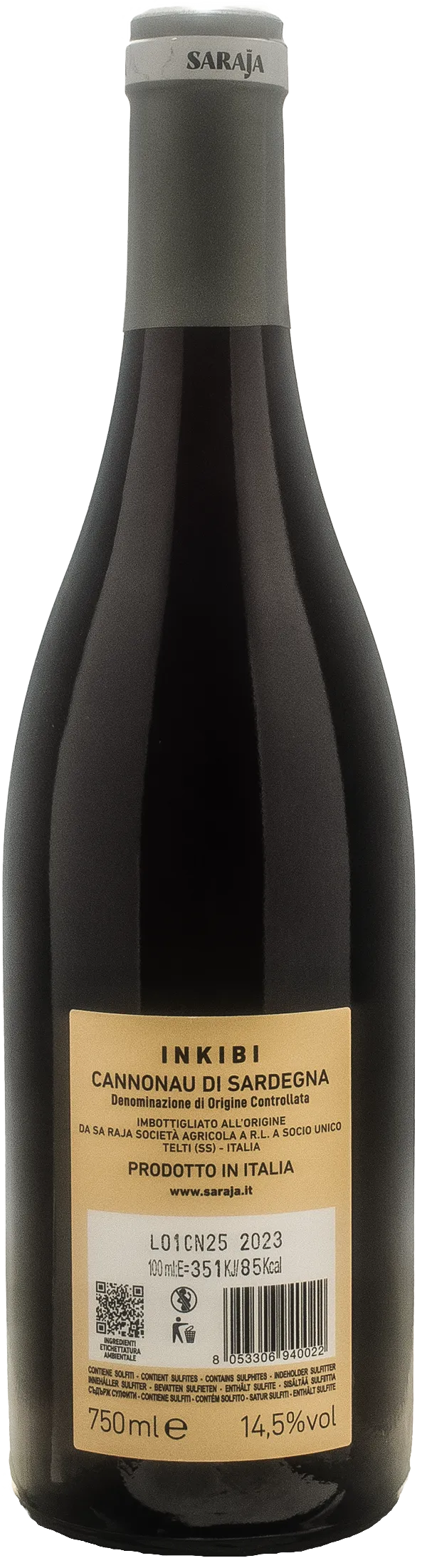 Sa Raja Cannonau di Sardegna Inkibi 2023