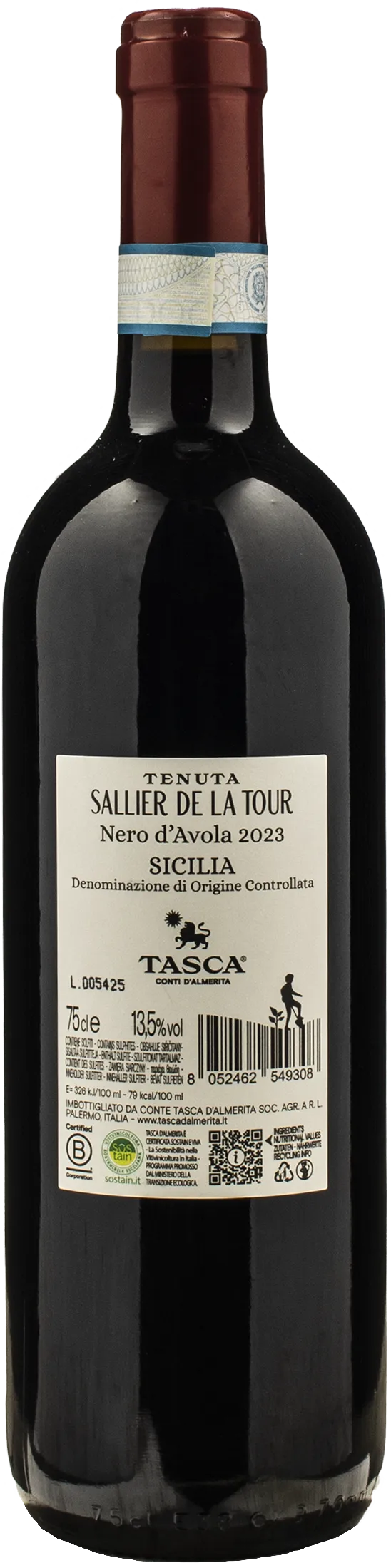 Sallier de la Tour Nero d'Avola 2023