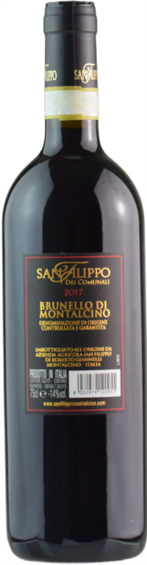 San Filippo Brunello di Montalcino Comunali 2017