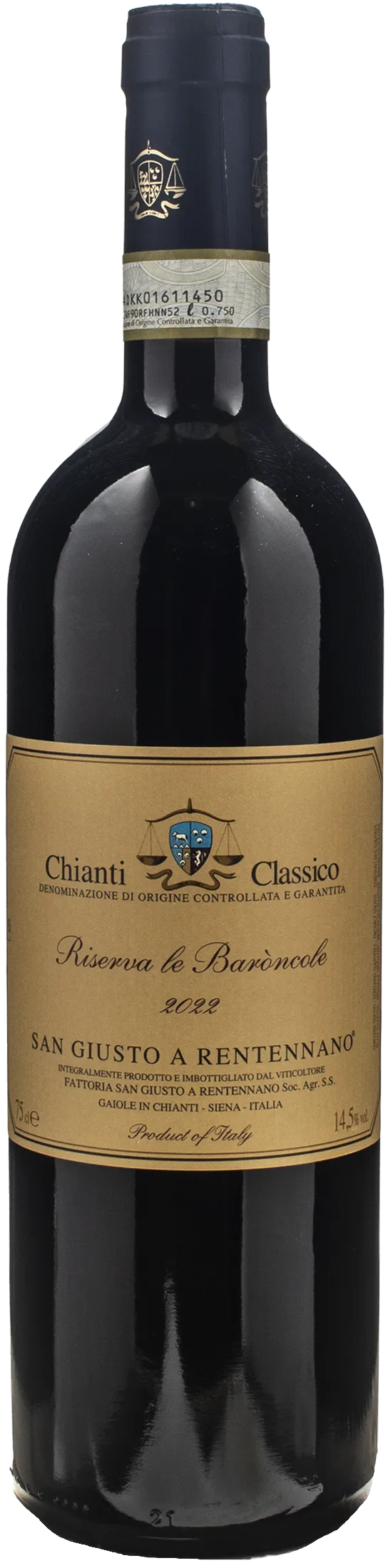San Giusto a Rentennano Chianti Classico Le Baroncole Riserva 2022