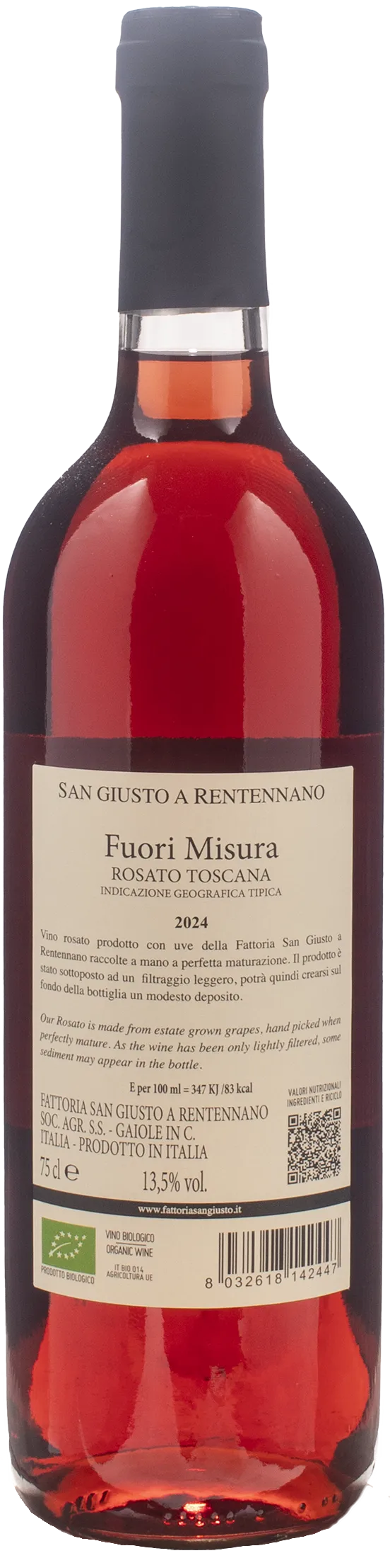 San Giusto a Rentennano Fuori Misura Rosato 2024