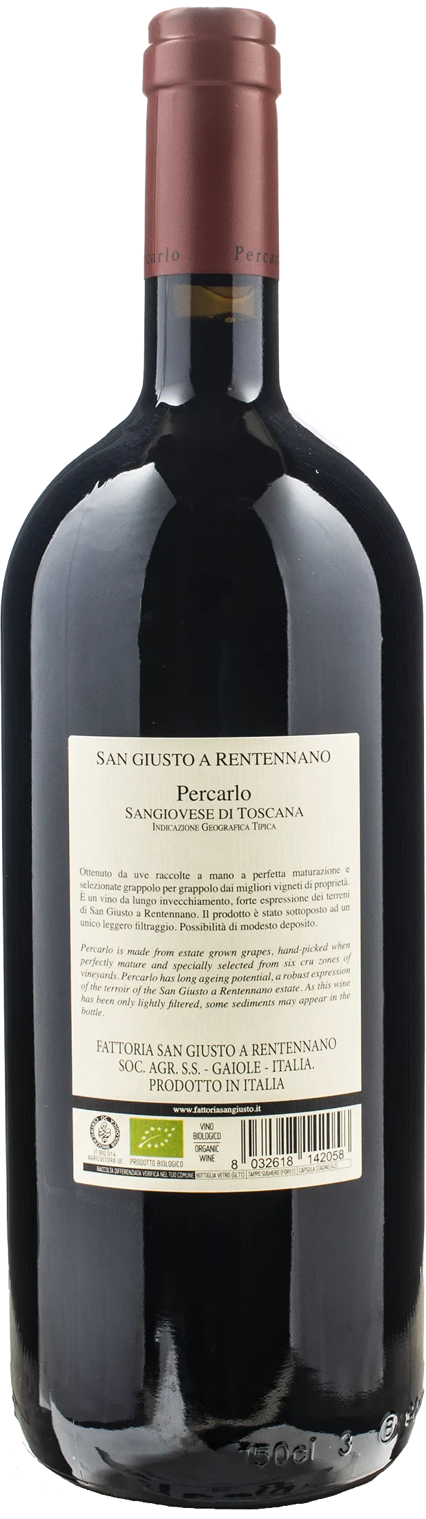 San Giusto a Rentennano Percarlo Sangiovese Magnum 2020