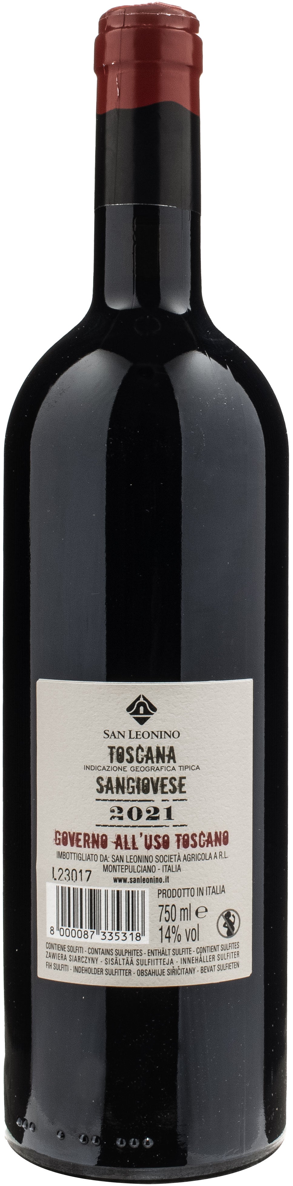 San Leonino Governo all'Uso Toscano 2021