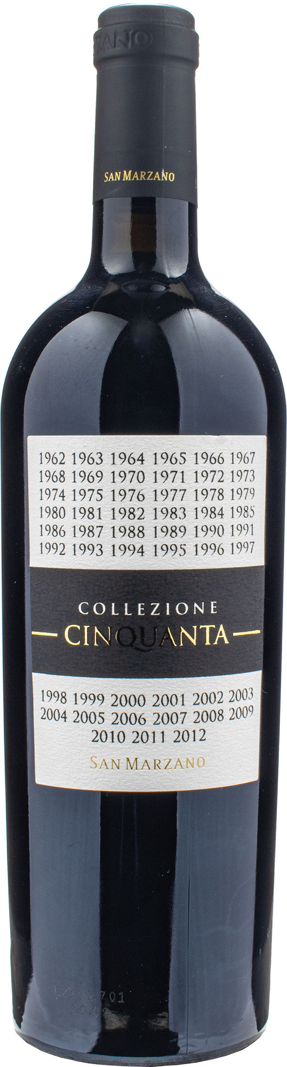 San Marzano Collezione Cinquanta Vino Rosso d'Italia