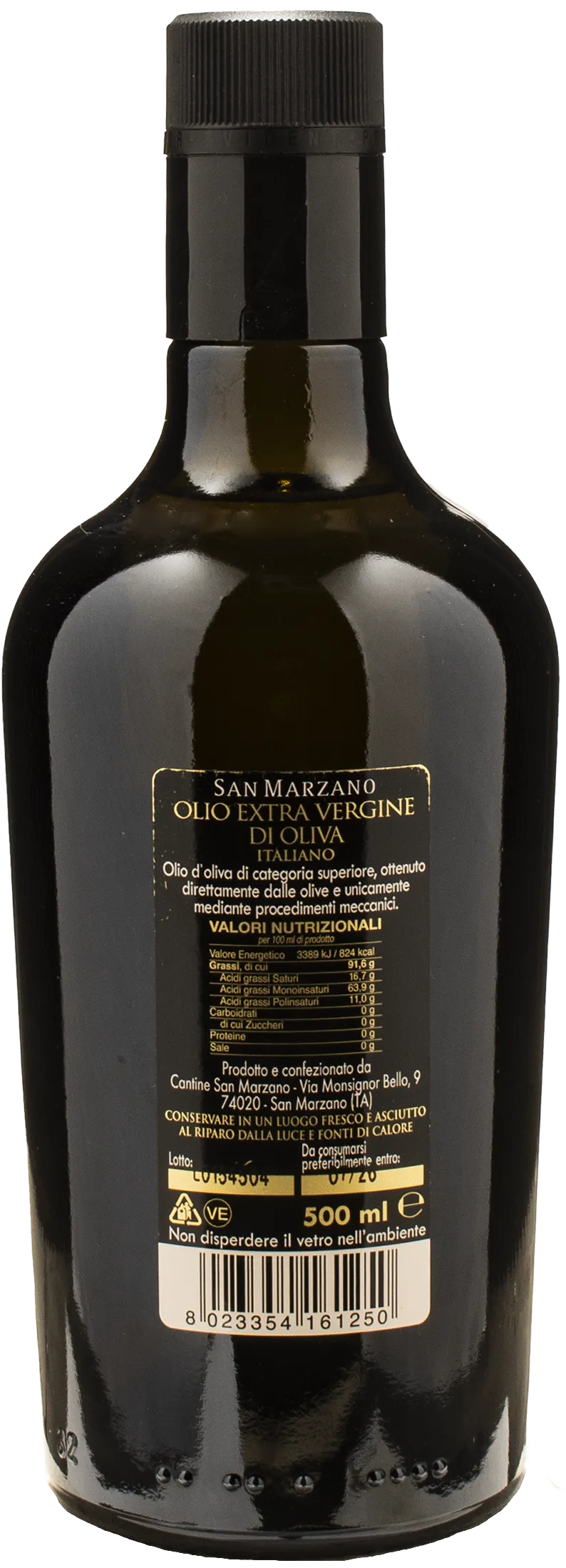 San Marzano Olio Extra Vergine d'Oliva 0.5L 2024