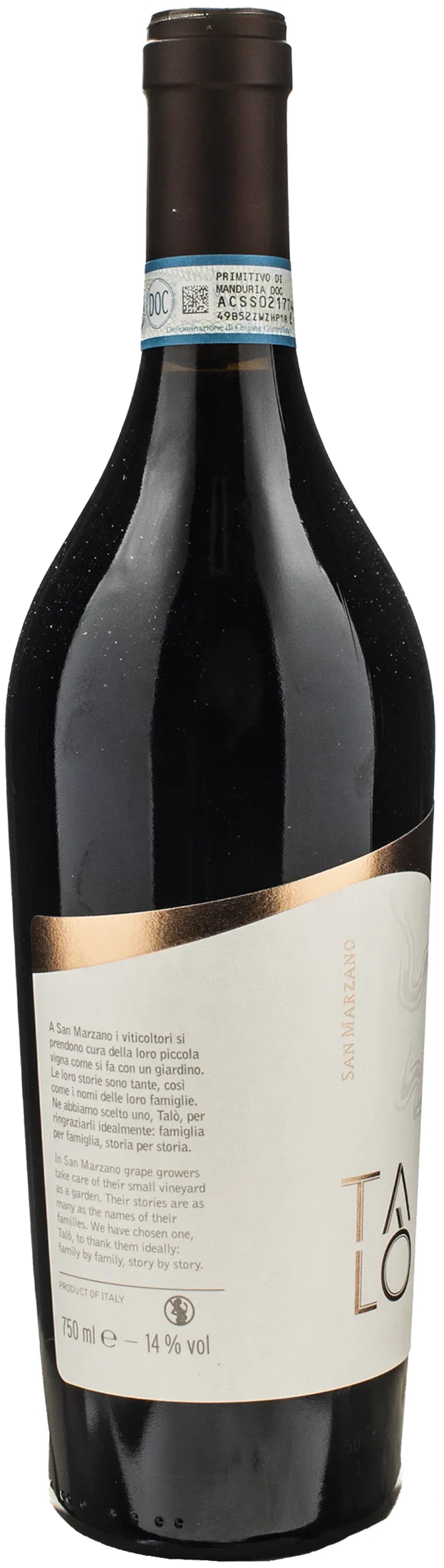 San Marzano Talo Primitivo di Manduria 2022