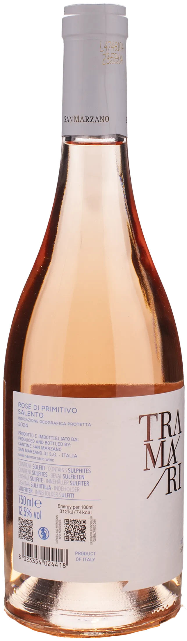 San Marzano Tramari Rosè di Primitivo Salento 2024