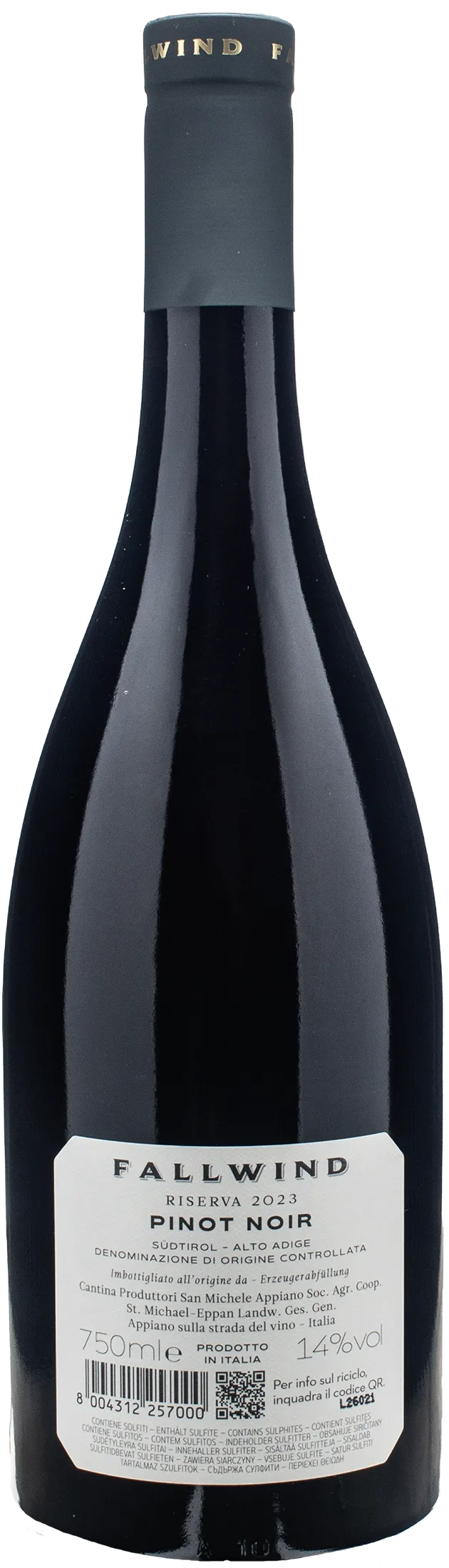San Michele Appiano Fallwind Pinot Nero Riserva 2023