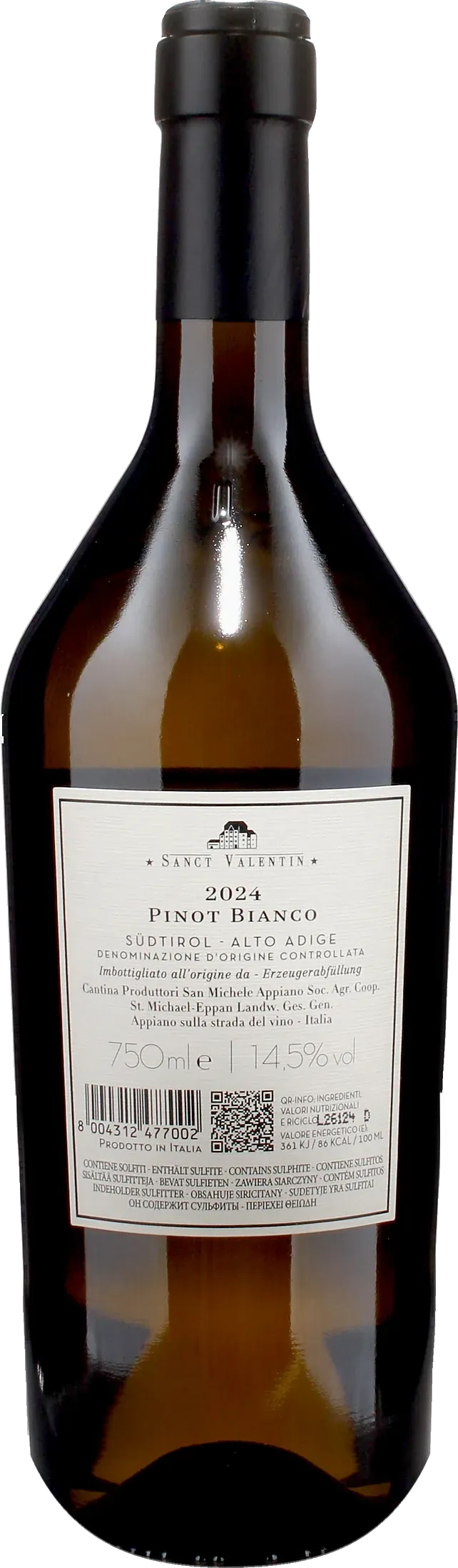San Michele Appiano Sanct Valentin Pinot Bianco 2024