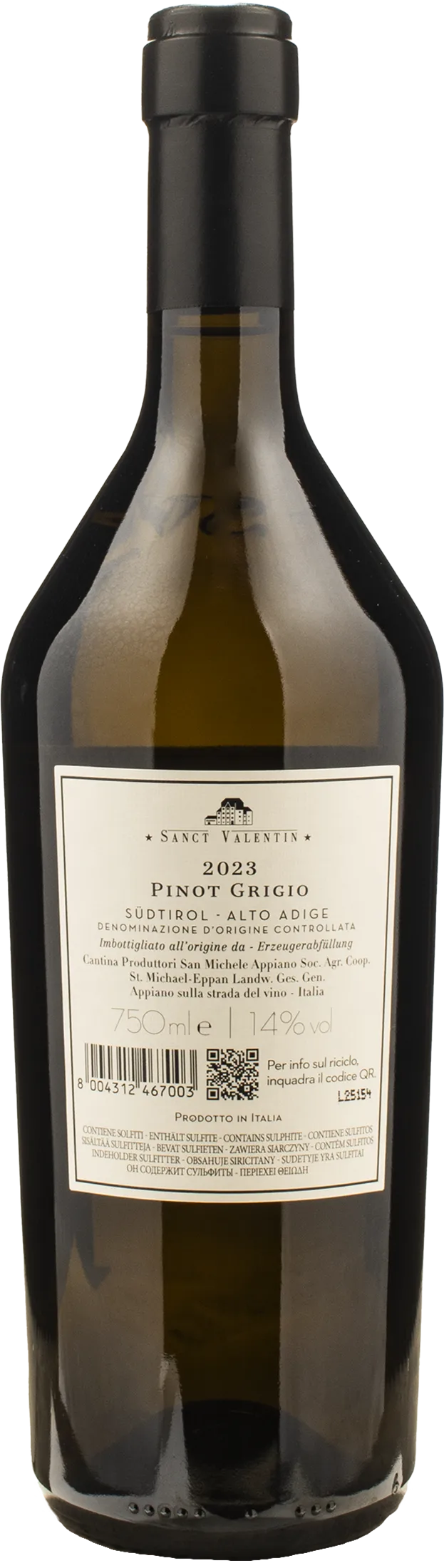 San Michele Appiano Sanct Valentin Pinot Grigio 2023