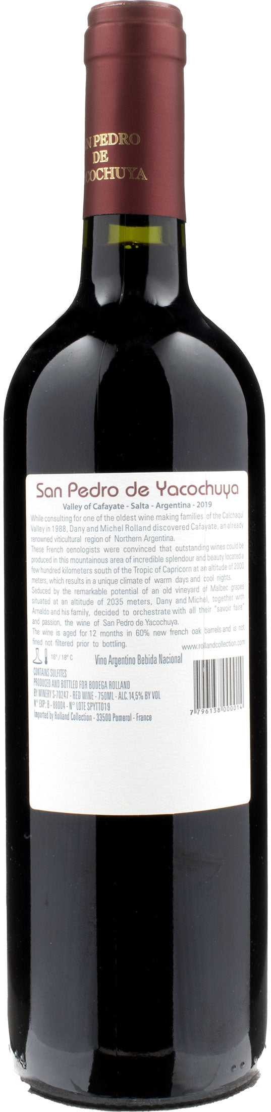 San Pedro de Yacochuya Tinto 2019