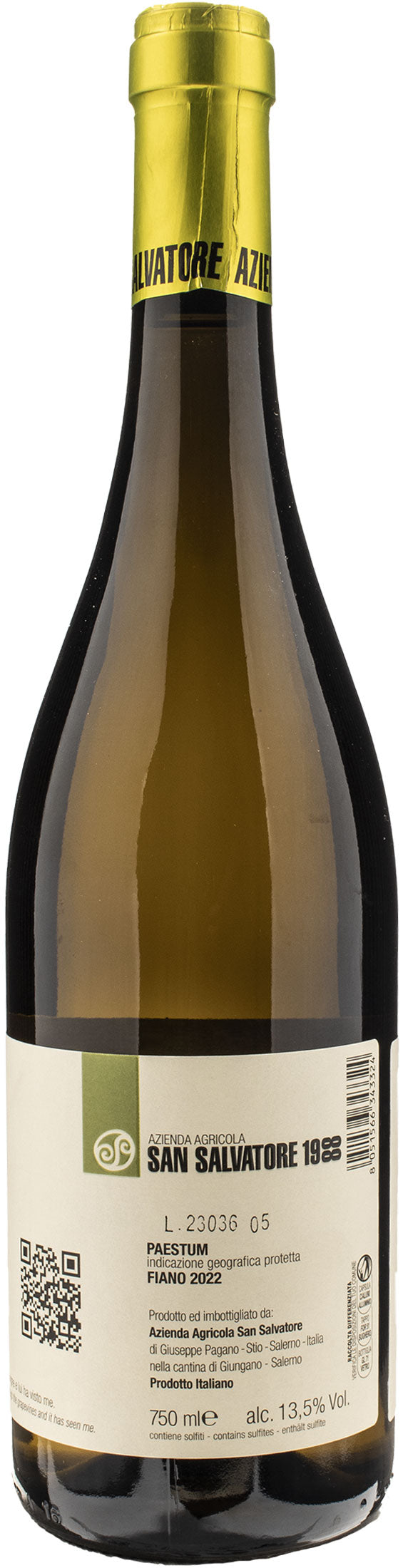 San Salvatore Trentenare Fiano 2022