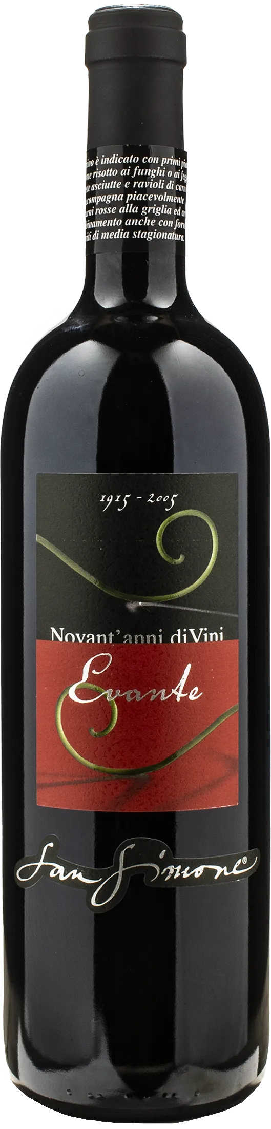 San Simone Merlot Riserva Evante 2022