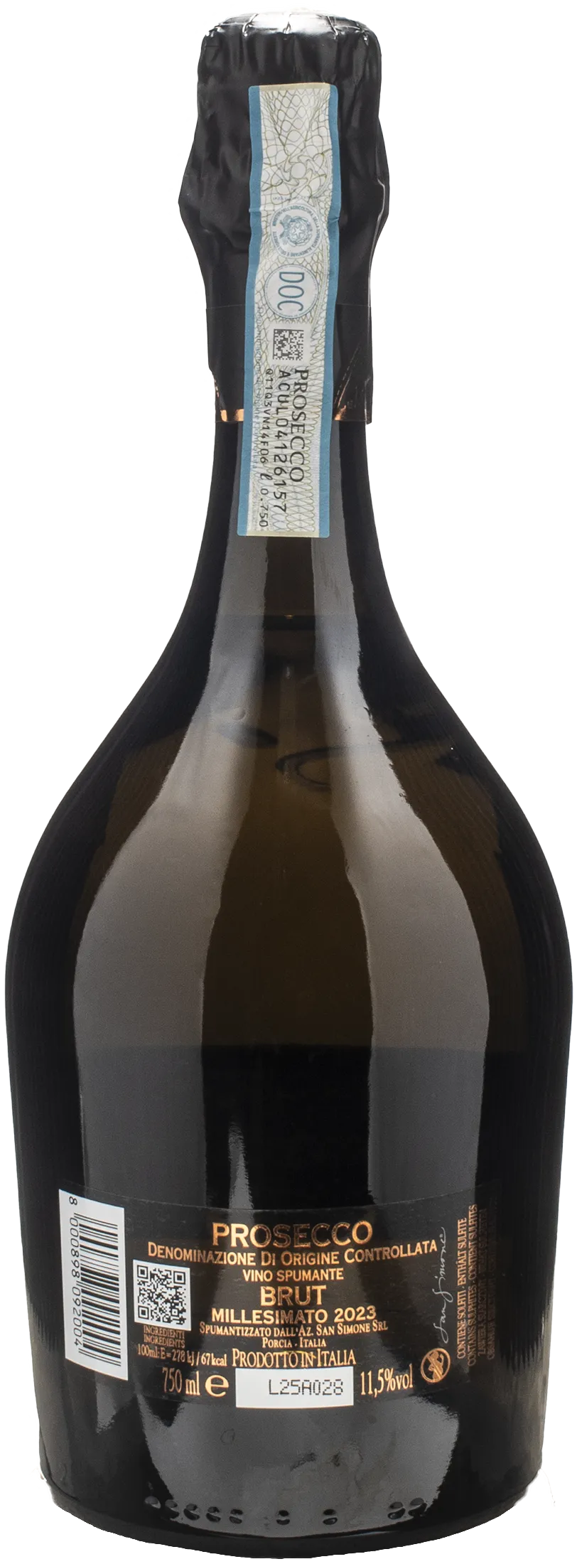San Simone Prosecco Millesimato Perlae Naonis Brut 2023