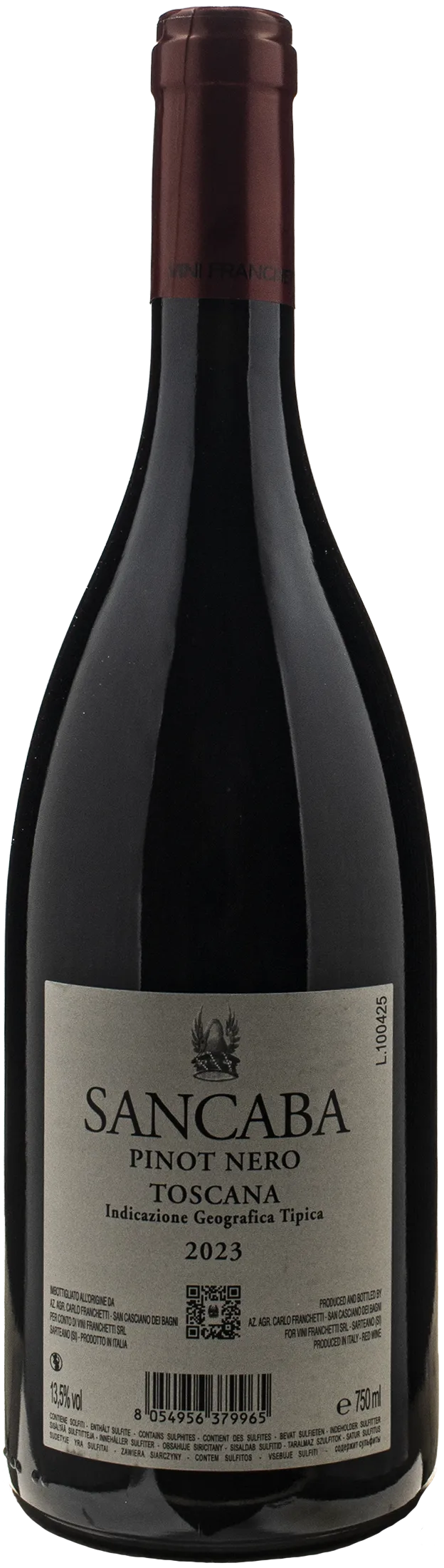 Sancaba Pinot Nero 2023