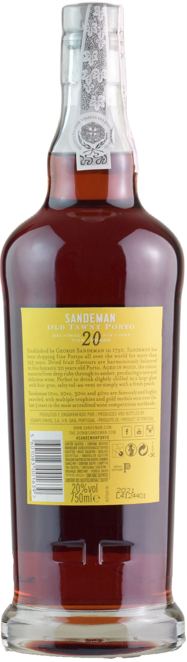 Sandeman Porto Old Tawny 20 Years