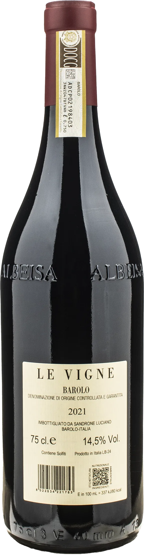 Sandrone Barolo Le Vigne 2021