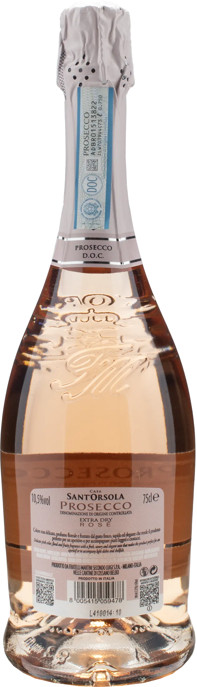 Sant'Orsola Prosecco Rosè Extra Dry 2023