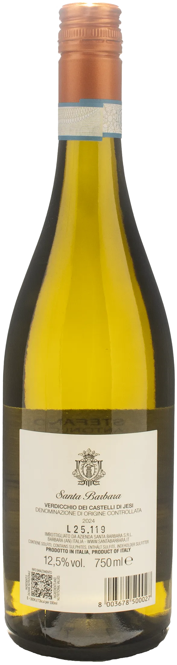 Santa Barbara Verdicchio dei Castelli di Jesi Ste 2024