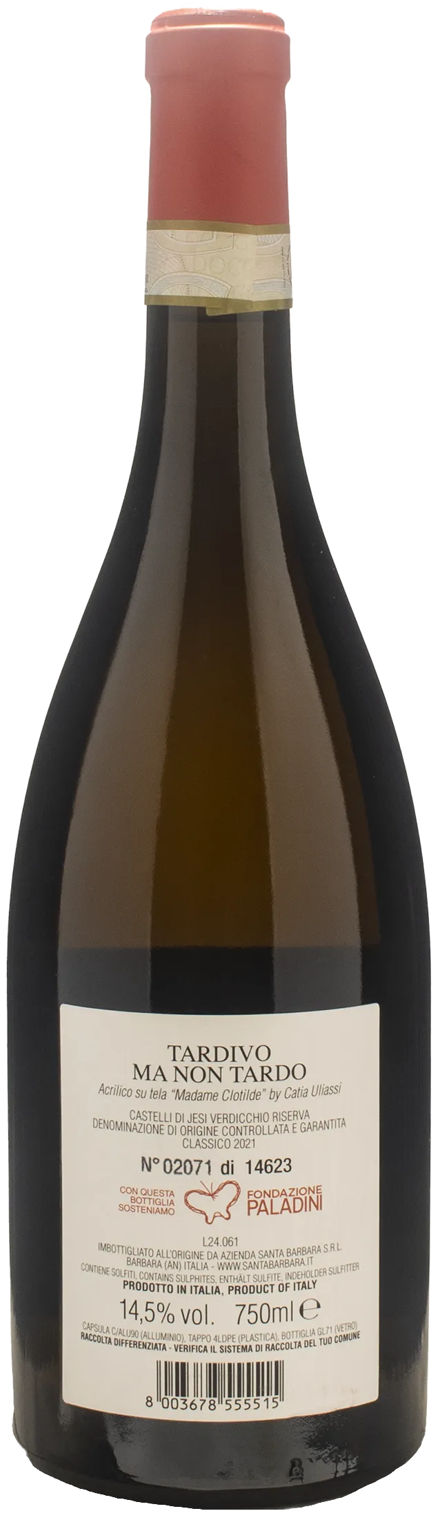 Santa Barbara Verdicchio Tardivo ma non Tardo Classico Riserva 2021