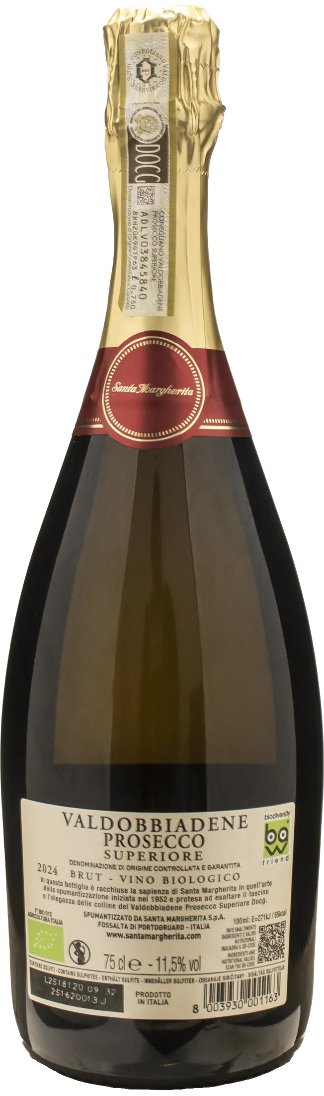 Santa Margherita Valdobbiadene Prosecco Superiore 52 Brut 2024