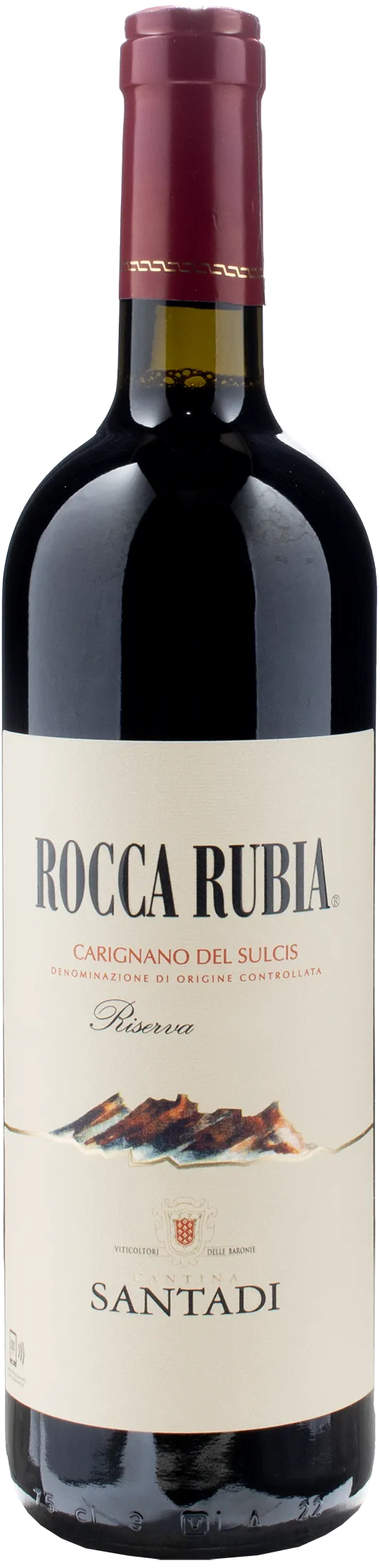 Santadi Carignano del Sulcis Rocca Rubia Riserva 2021