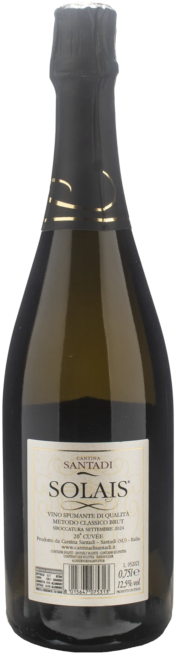 Santadi Grand Cuvee Metodo Classico Solais