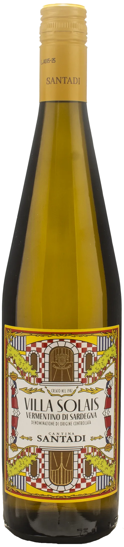 Santadi Vermentino di Sardegna Villa Solais 2024