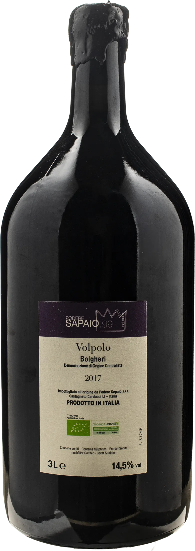 Sapaio Bolgheri Volpolo Doppio Magnum 2017