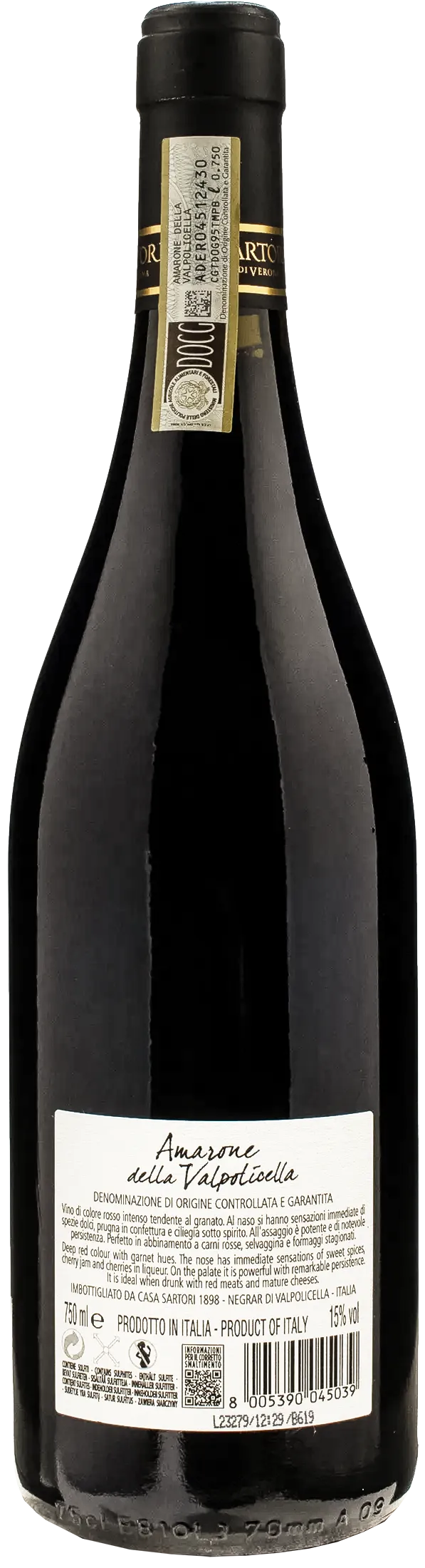 Sartori Amarone della Valpolicella 2020