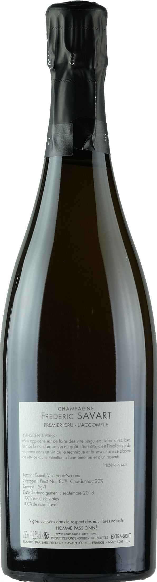 Savart Champagne L'Accomplie 1er Cru Extra Brut