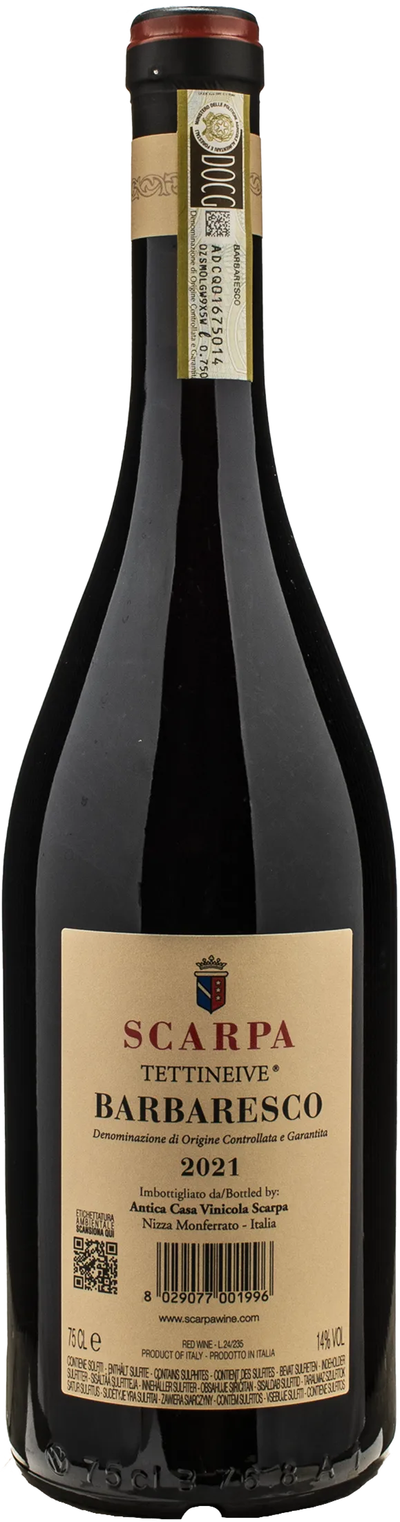 Scarpa Barbaresco Tettineive 2021