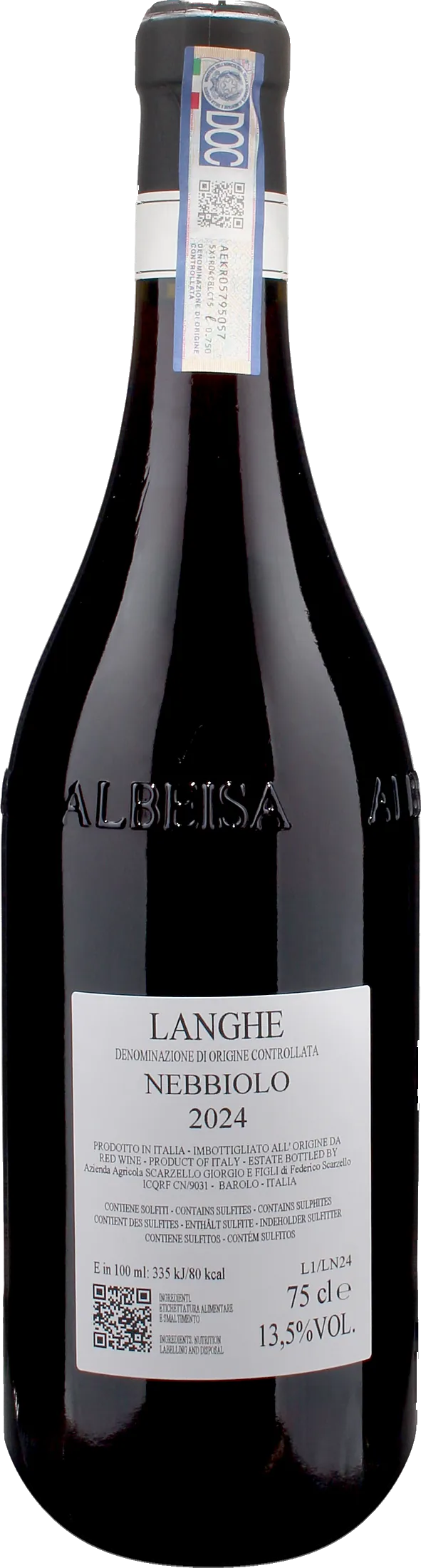 Scarzello Langhe Nebbiolo 2024