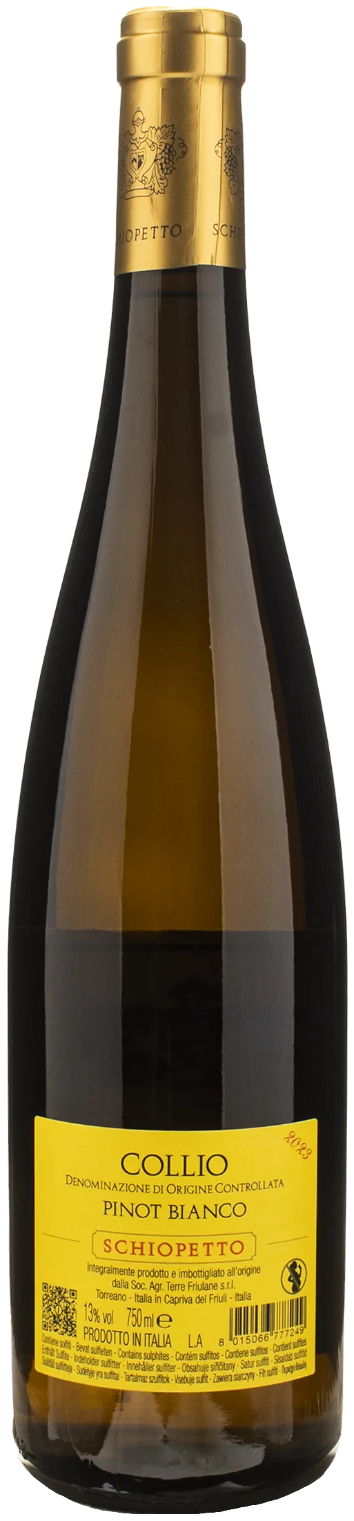 Schiopetto Mario Collio Pinot Bianco 2023