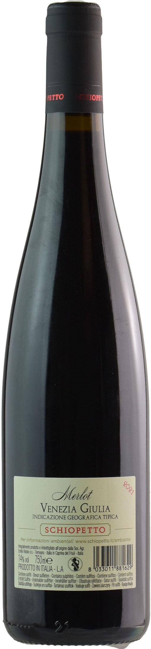 Schiopetto Mario Merlot 2021