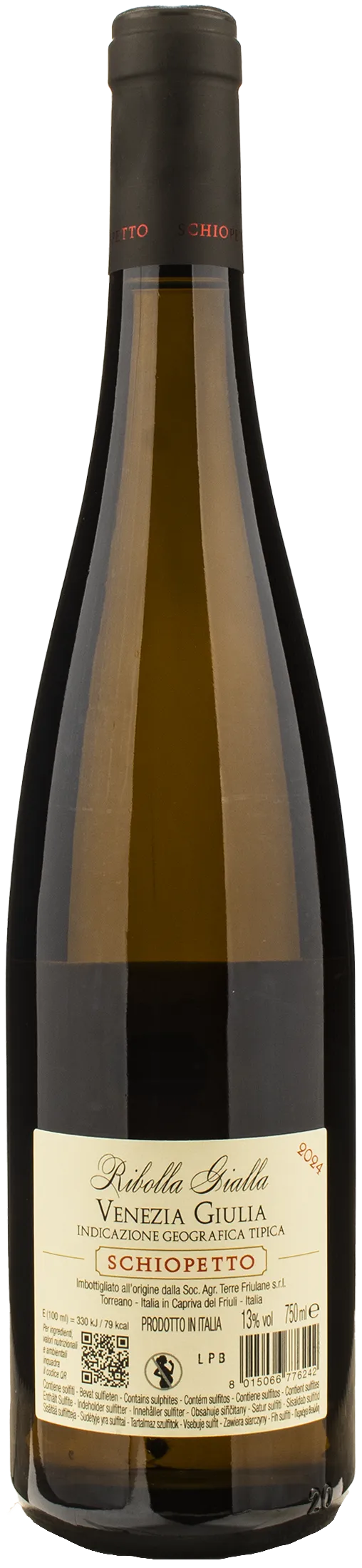 Schiopetto Ribolla Gialla 2024