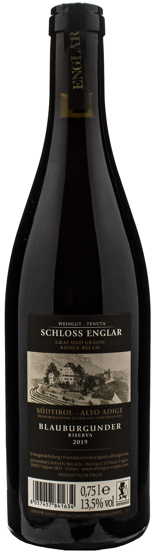 Schloss Englar Baltasius Pinot Noir Riserva 2019