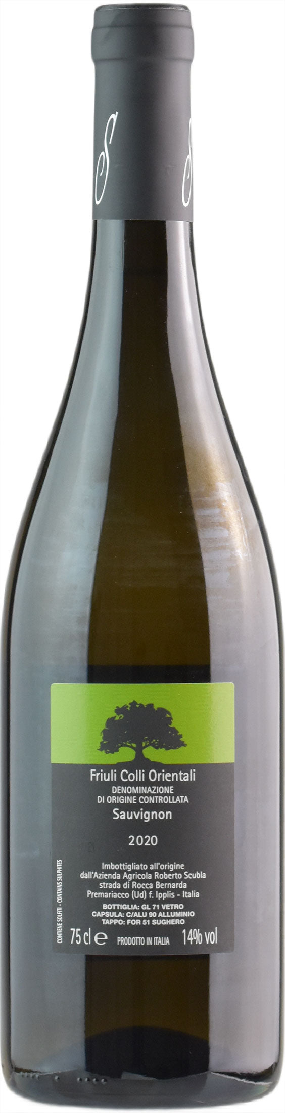 Scubla Colli Orientali del Friuli Sauvignon 2020