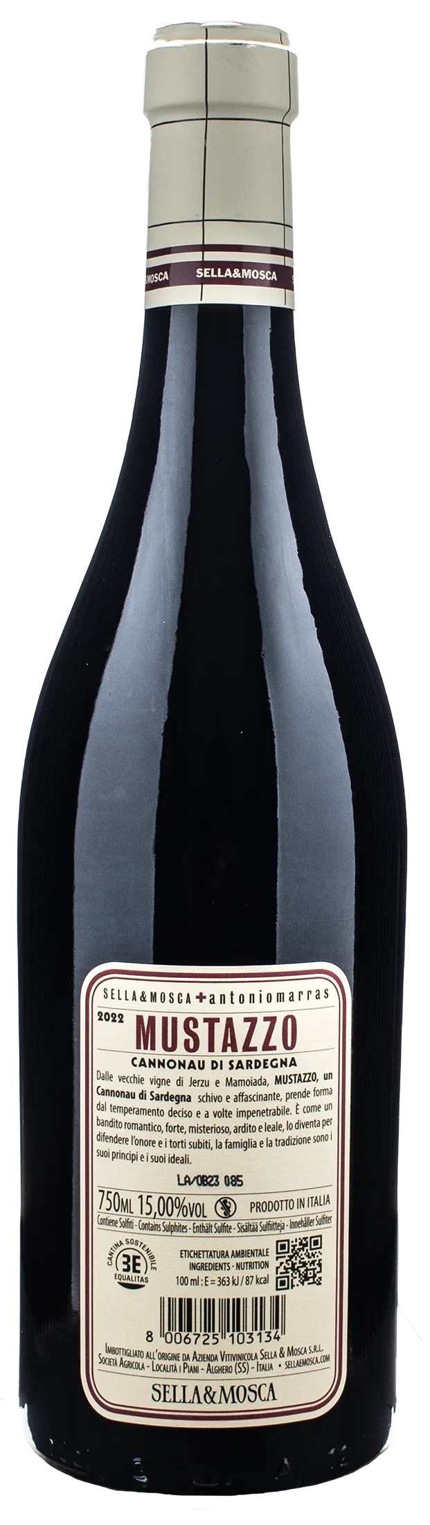 Sella & Mosca Cannonau Sardegna Mustazzo 2022