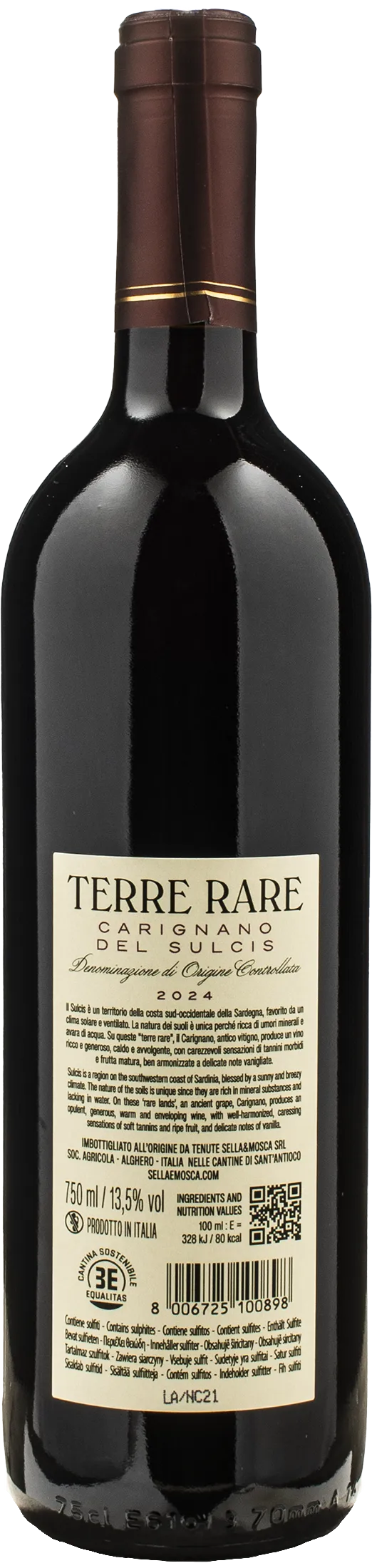 Sella & Mosca Carignano del Sulcis Terre Rare 2024