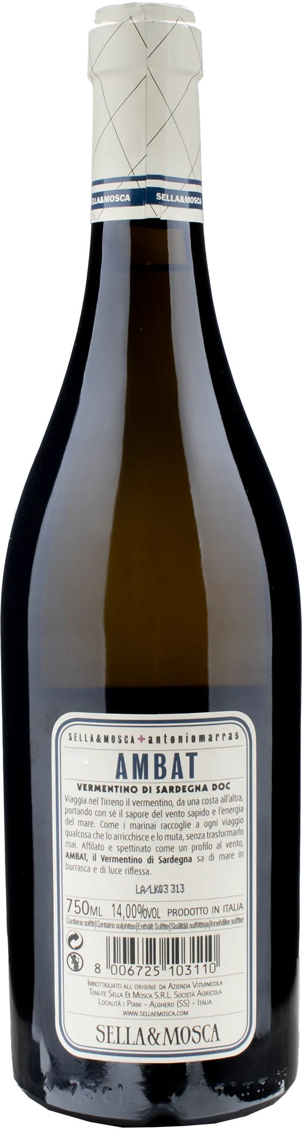 Sella & Mosca Vermentino Sardegna Ambat 2022