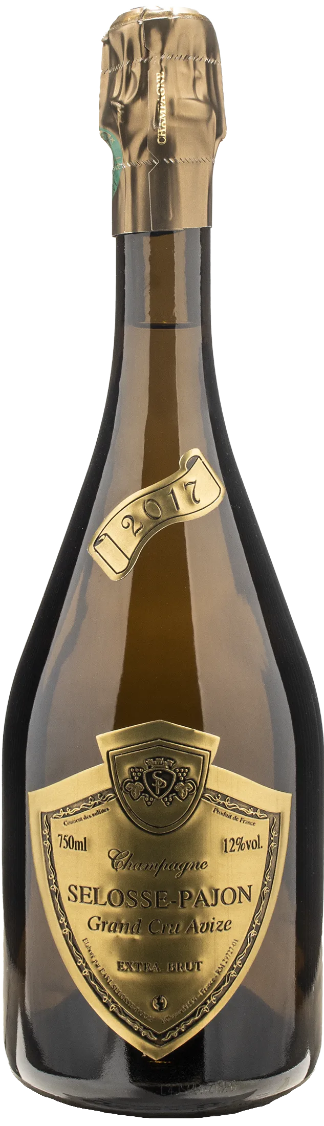 Selosse Pajon Champagne Grand Cru Avize Extra-Brut 2017