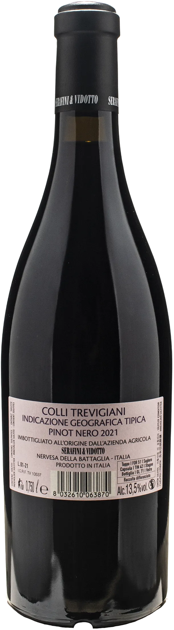 Serafini e Vidotto Pinot Nero Roccolo 2021