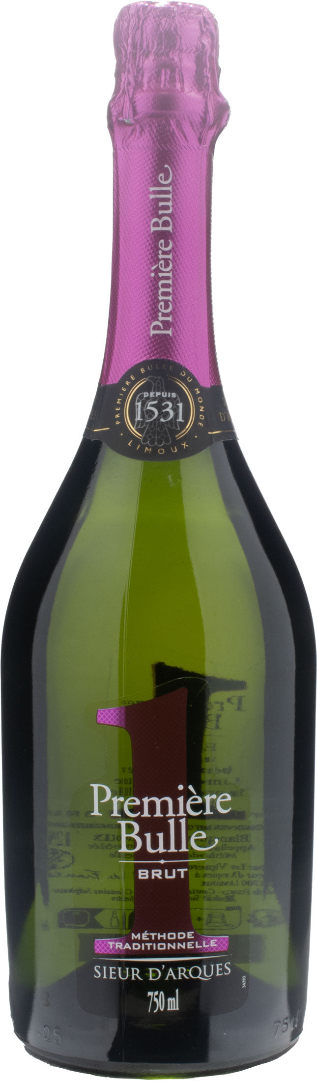 Sieur d'Arques Blanquette de Limoux Premiere Bulle Methode Traditionelle Brut