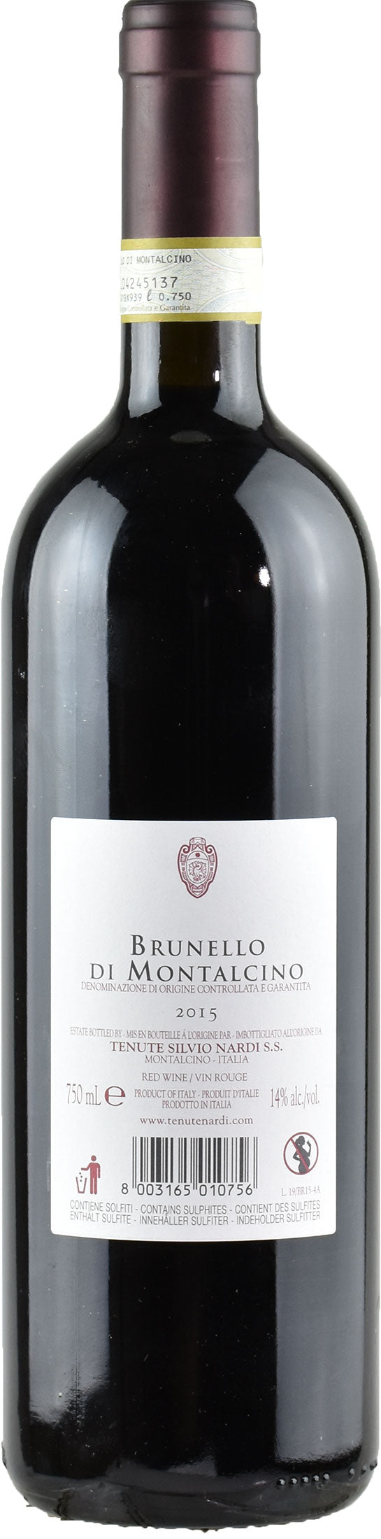 Silvio Nardi Brunello di Montalcino 2015