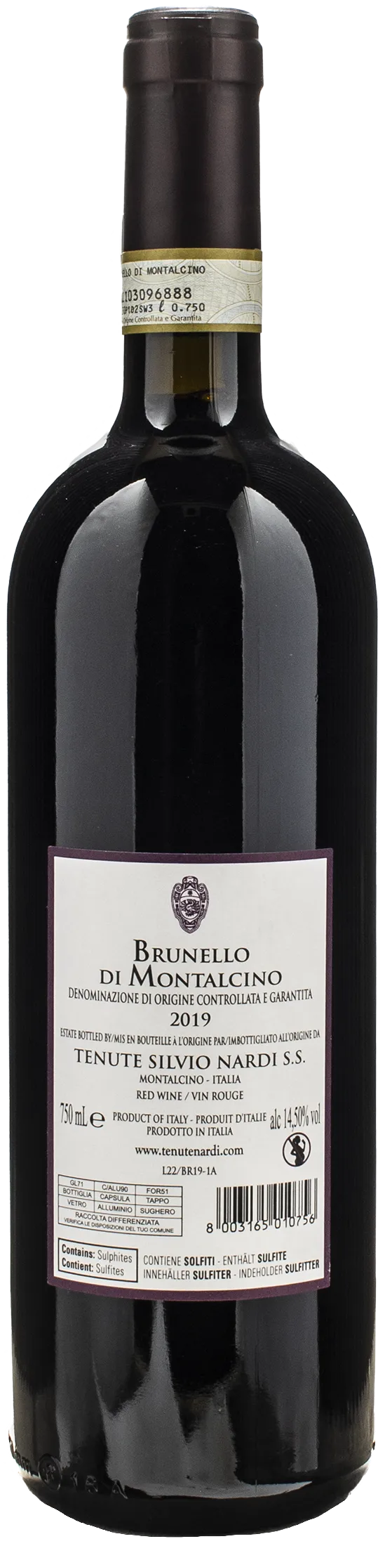 Silvio Nardi Brunello di Montalcino 2019